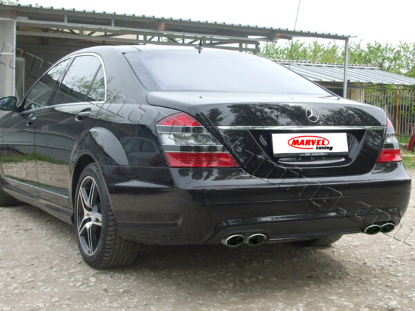 задна тунинг броня тип AMG за Mercedes S-class W221 №101702 - Image 2
