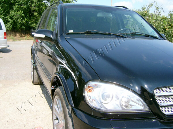 Вежди за калници за Mercedes M-class W163 №100907 - Image 2