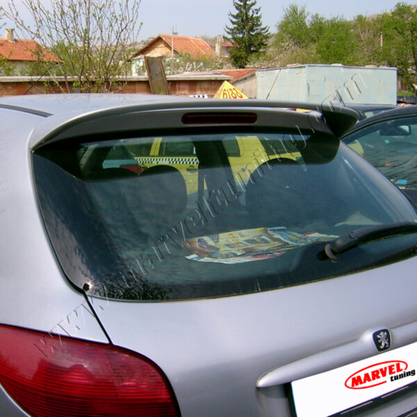 Rear Roof Spoiler Peugeot 206  #130201 - Image 1