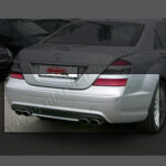задна тунинг броня тип AMG за Mercedes S-class W221 №101702