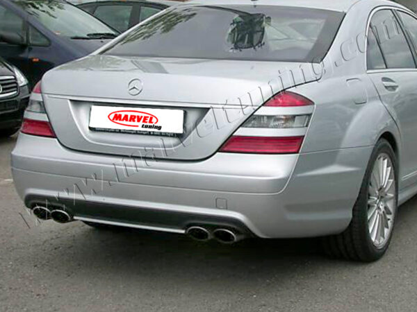 задна тунинг броня тип AMG за Mercedes S-class W221 №101702 - Image 3
