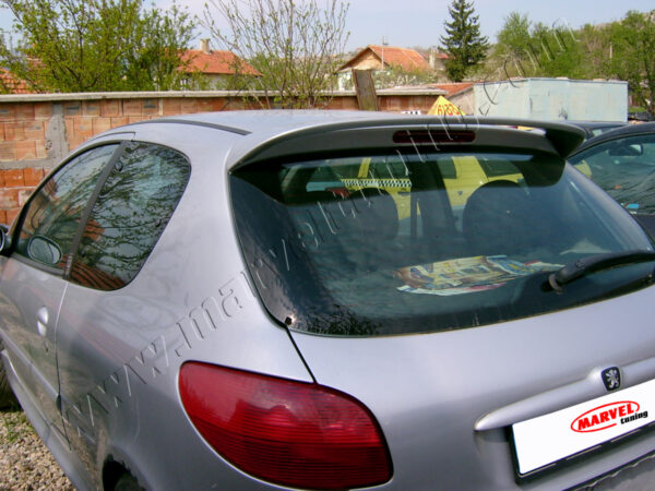 Rear Roof Spoiler Peugeot 206  #130201 - Image 5
