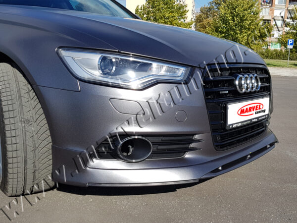 Front Bumper Spoiler AUDI A6 C7 #011501 - Image 4