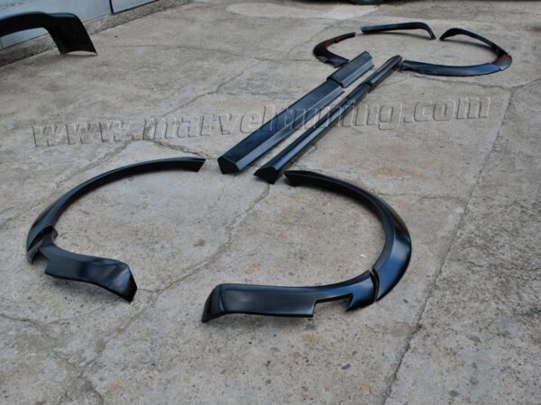 Arch Extension, Wide Fenders+ Side Skirts PORSCHE CAYENNE S or TURBO 02 06 - Image 12