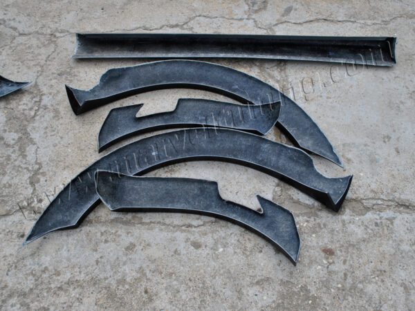 Arch Extension, Wide Fenders+ Side Skirts PORSCHE CAYENNE S or TURBO 02 06 - Image 14