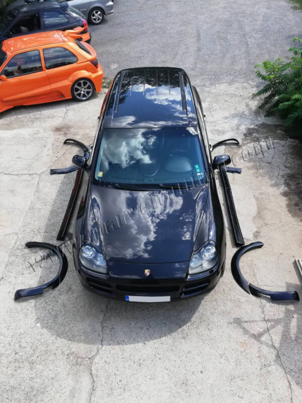 Arch Extension, Wide Fenders+ Side Skirts PORSCHE CAYENNE S or TURBO 02 06 - Image 11
