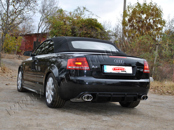 Rear Bumper Spoiler Diffuser Audi A4 B6/B7 Cabriolet #011306 - Image 4