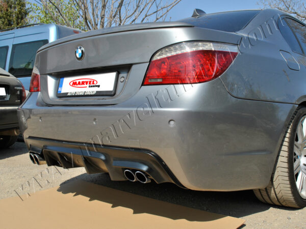 Rear Bumper Spoiler Diffuser BMW E60 M-TECH #020714 - Image 7