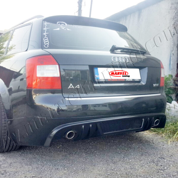 ТУНИНГ ДОБАВКА ЗА ЗАДНА БРОНЯ AUDI A4 B6 -КОМБИ №010639 - Image 1