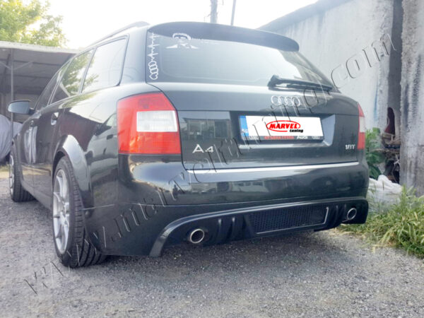 ТУНИНГ ДОБАВКА ЗА ЗАДНА БРОНЯ AUDI A4 B6 -КОМБИ №010639 - Image 2