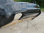 Rear Bumper Spoiler Diffuser AUDI A6 C6 Facelift #010729 - Image 5