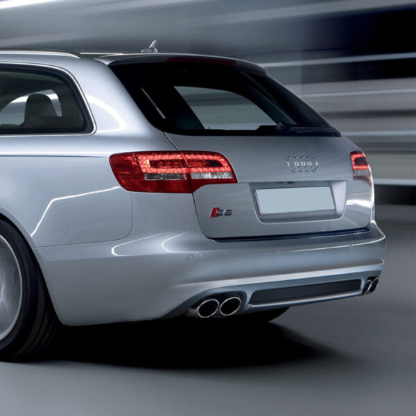 Rear Bumper Spoiler Diffuser AUDI A6 C6 Facelift #010729 - Image 1