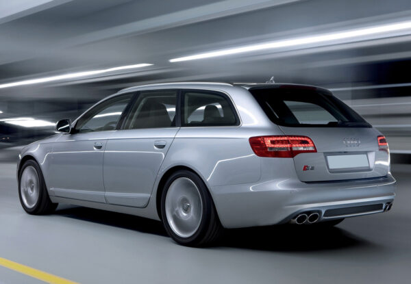 Rear Bumper Spoiler Diffuser AUDI A6 C6 Facelift #010729 - Image 3
