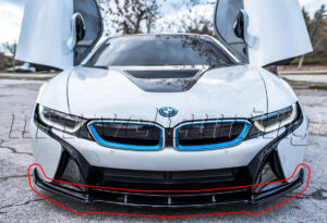 СПОЙЛЕР ЗА ПРЕДНА БРОНЯ ЗА BMW I8 №022001