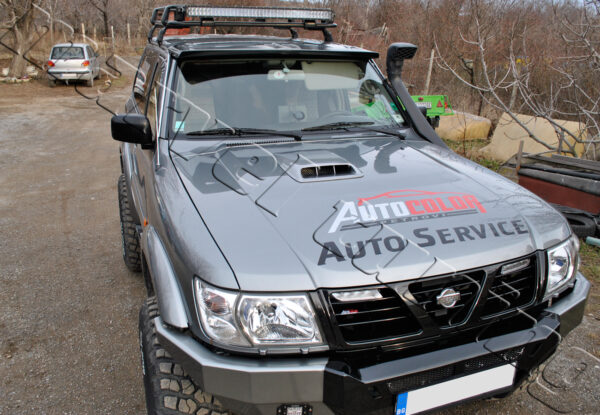КОЗИРКА ЗА NISSAN PATROL GR (Y61) №110205 - Image 3