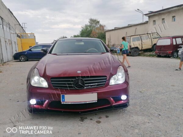 СПОЙЛЕР (ЛИП) ЗА ПРЕДНА БРОНЯ ЗА MERCEDES CLS W219 AMG №101808 - Image 4