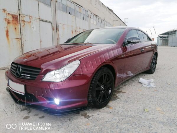 СПОЙЛЕР (ЛИП) ЗА ПРЕДНА БРОНЯ ЗА MERCEDES CLS W219 AMG №101808 - Image 3