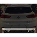 Rear Bumper Spoiler Diffuser BMW X2 F39 #022102