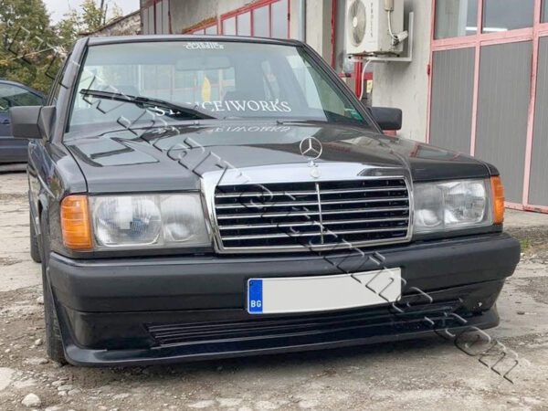 Front Bumper Spoier MERCEDES 190 Facelift W201 #100509 - Image 2