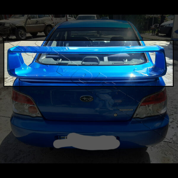 Rear Boot Spoiler Subaru Impreza #230401 - Image 1