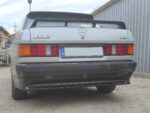 Rear Bumper Spoiler Mercedes 190 W201 facelift #100512 - Image 6