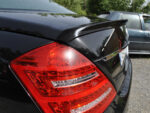 Спойлер заден капак (лип спойлер) тип AMG (АМГ) Mercedes S-Class W221 - ЧЕРЕН ЛАК - Image 3