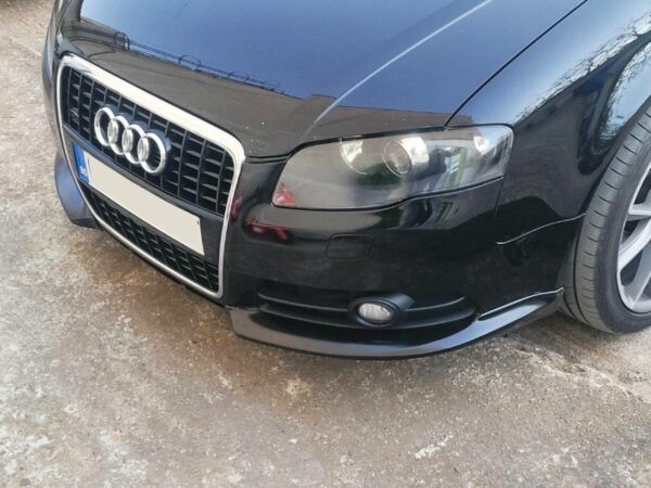 Сплитери (тунинг добавки) за предна броня Audi A4 B7 S line / S4 - Image 2