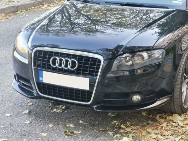 Сплитери (тунинг добавки) за предна броня Audi A4 B7 S line / S4 - Image 5